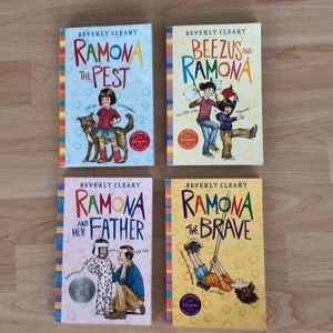 Set of 4 Beverly Cleary Ramona Books